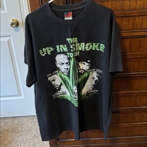 Up In Smoke Tour Black T-Shirt